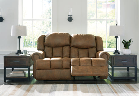 Furniture City - MS - Ashley Furniture - Boothbay Living Room - 2 Seat Reclining Sofa / Auburn - 4470481