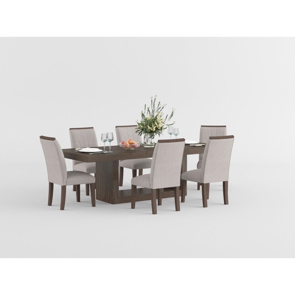 Brookings - Dining Table - Brown