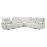 Salida - Modular Power Reclining Sectional With Power Headrests