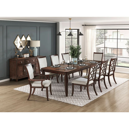 Claymont - Dining Table - Dark Brown