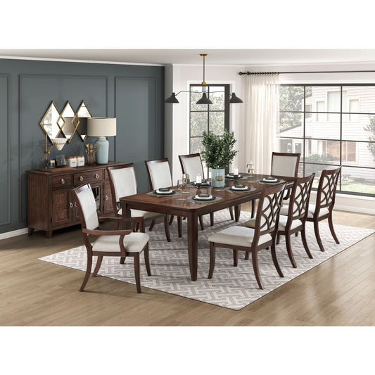 Claymont - Dining Table - Dark Brown
