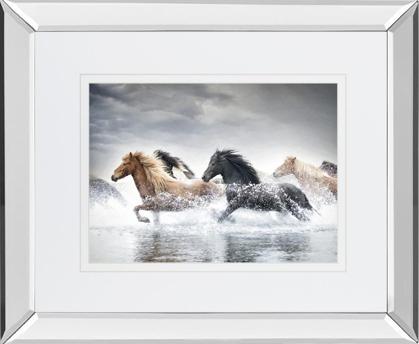 Horse Run V By PHBurchett - Gray