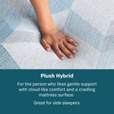 Dream Weaver - 12.5" Hybrid Plush Mattress