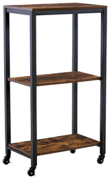 Bevinfield - Bar Cart - Brown / Black