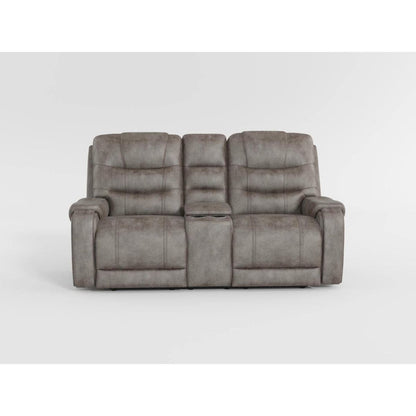 Oberon - Double Reclining Loveseat With Center Console