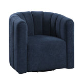 Delaney - Swivel Chair With Ottoman