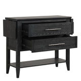 Sable Crest - Drop Leaf Server - Black