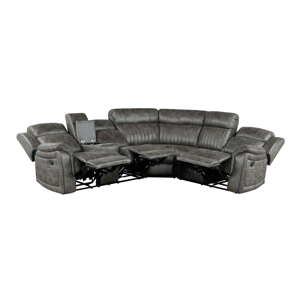 Centeroak - 3 Piece Reclining Sectional