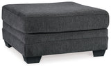 Tracling - Oversized Accent Ottoman - Slate