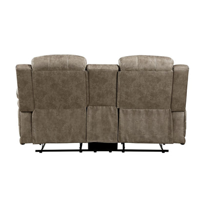 Centeroak - Double Reclining Loveseat With Center Console
