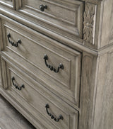 Lodenbay - Dresser, Mirror - Antique Gray