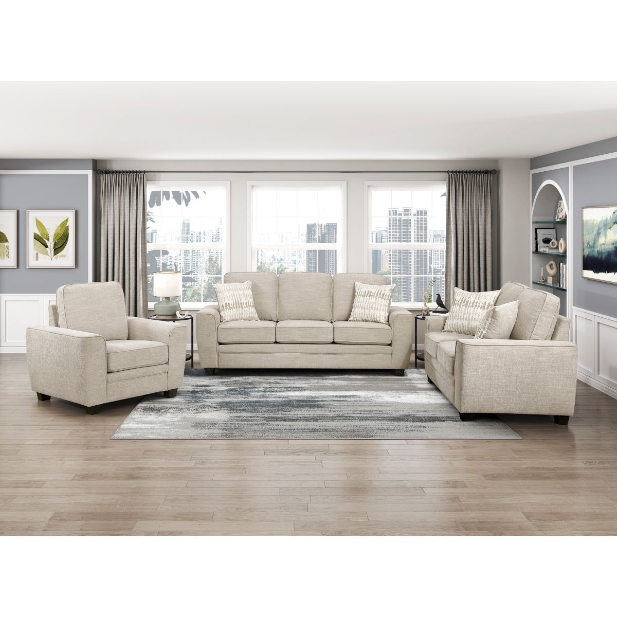 Zander - Chair - Taupe