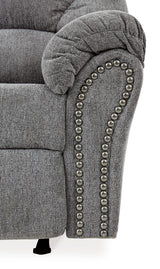 Allmaxx - Rocker Recliner - Pewter