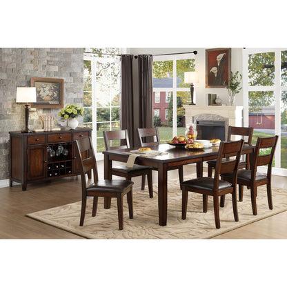 Mantello - Side Chair (Set of 2) - Dark Brown