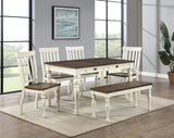 Joanna - Dining Set With Two Tone Table