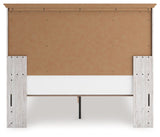 Makidern - Panel Storage Bed With Storage Footboard