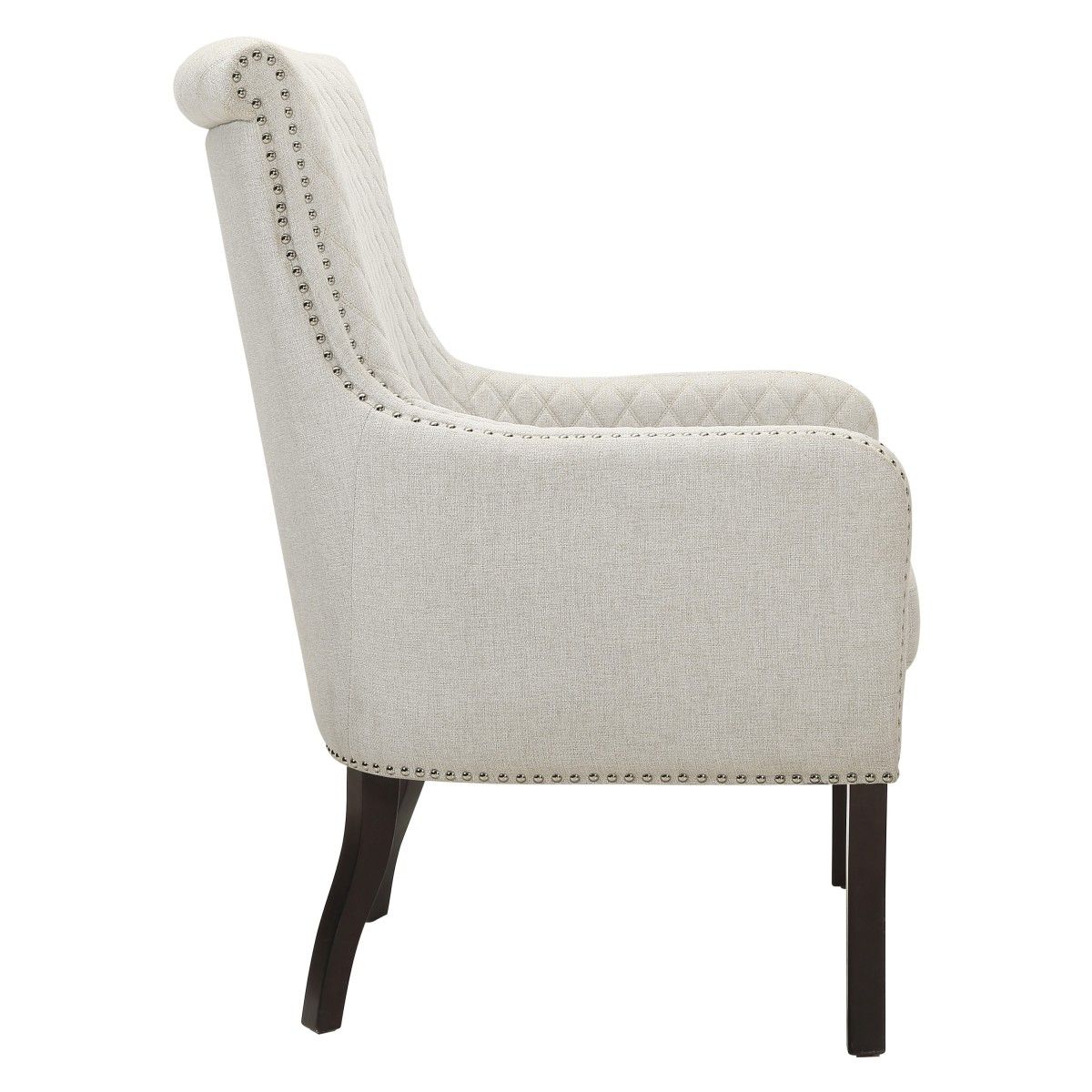 Avalon - Quilted Accent Chair - Beige