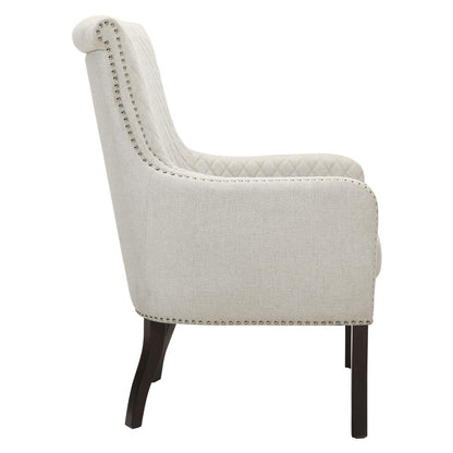 Avalon - Quilted Accent Chair - Beige