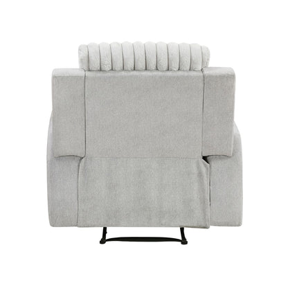 Benton - Reclining Chair - Light Gray