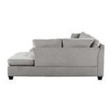 Emilio - 3 Piece Reversible Sectional With Ottoman