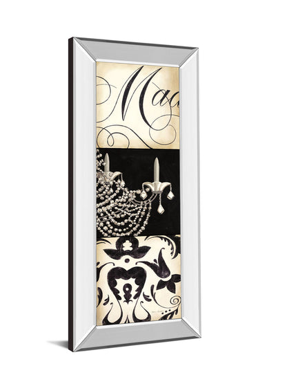 Fifth And Madison IV By Marco Fabiano - Mirror Framed Print Wall Art - Beige