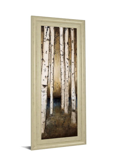 Birch Landing III By St Germain - Framed Print Wall Art - Beige