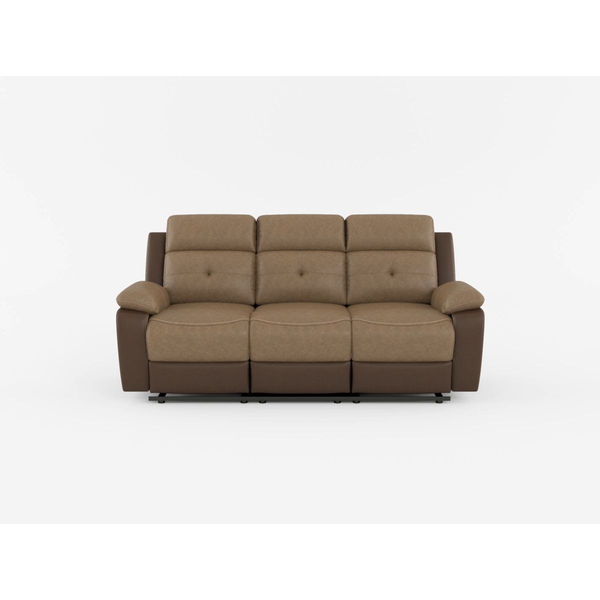 Glendale - Double Reclining Sofa - Brown