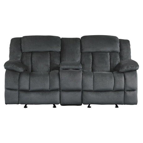 Laurelton - Double Glider Reclining Loveseat With Center Console
