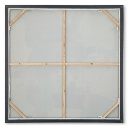 Wynburn - Wall Art - White / Blue / Green