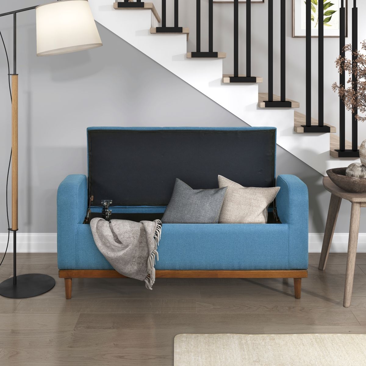 Brigitte - Lift Top Storage Bench