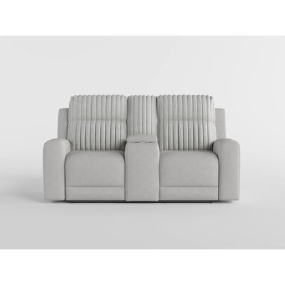 Benton - Double Reclining Loveseat - Light Gray