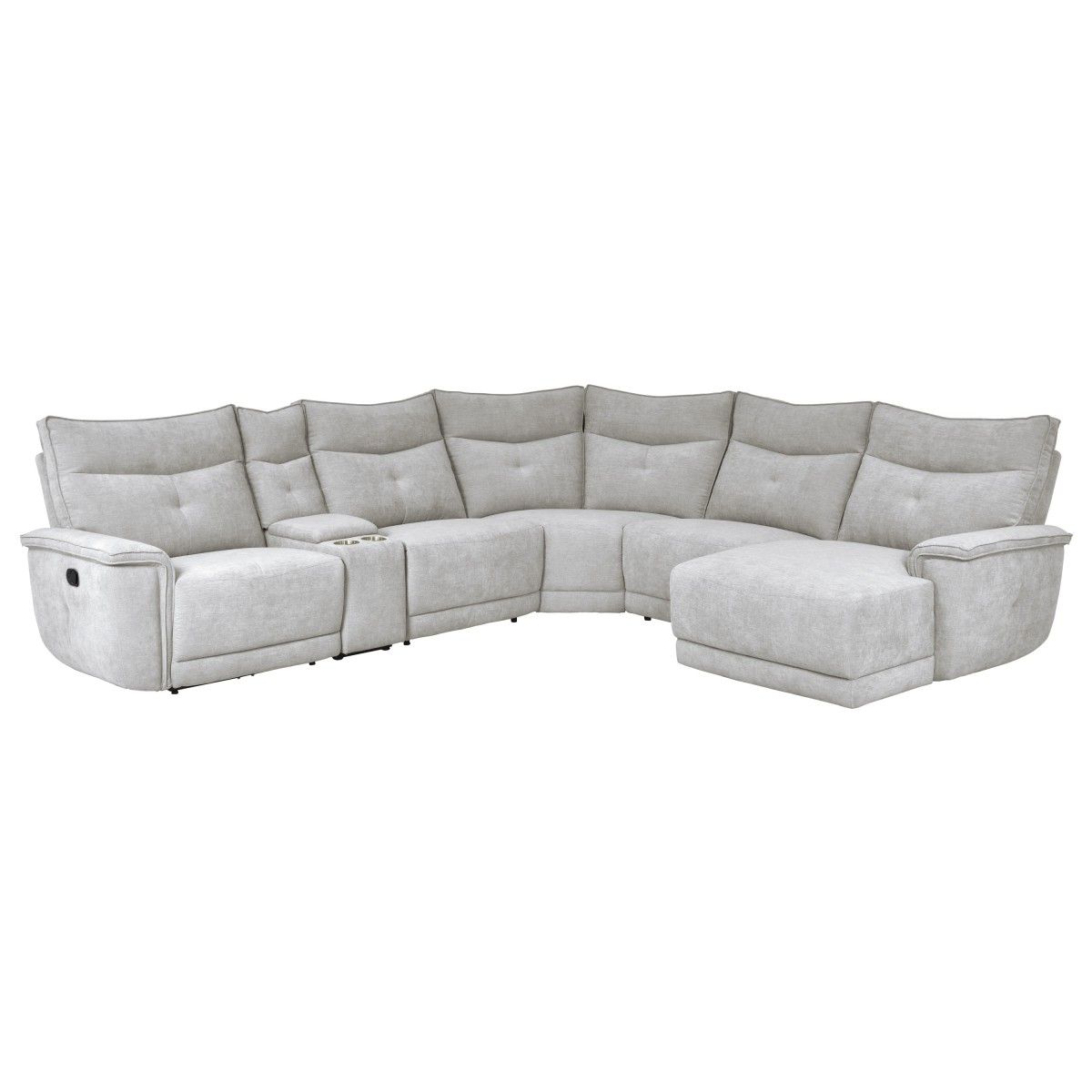 Tesoro - Modular Reclining Sectional With Right Chaise