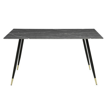Clemente - 5 Piece Dining Room Set (Table & 4 Side Chairs) - Black