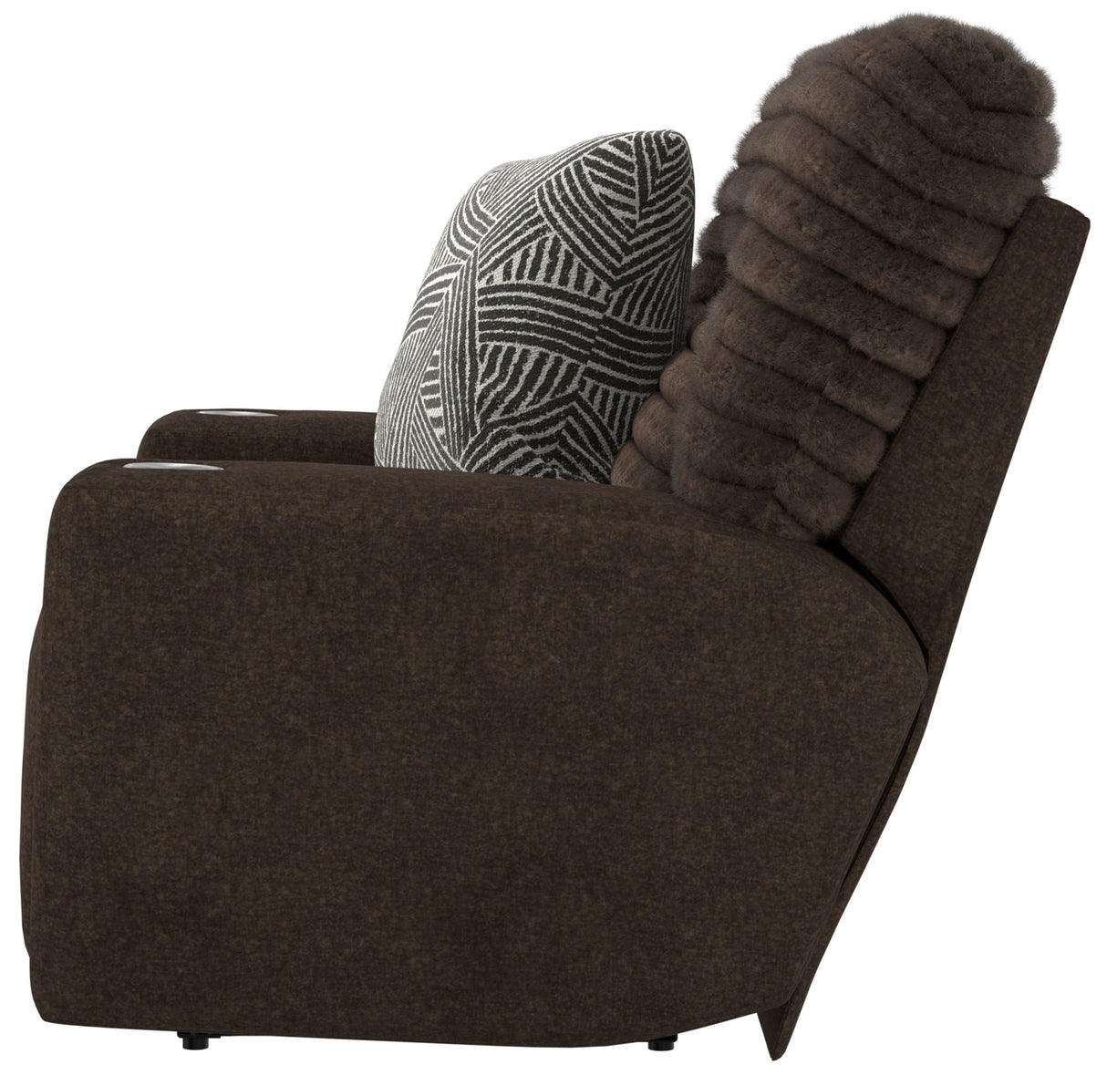 Zen - Power Recliner With CR3 Heat / Massage / Zero Gravity - Chocolate