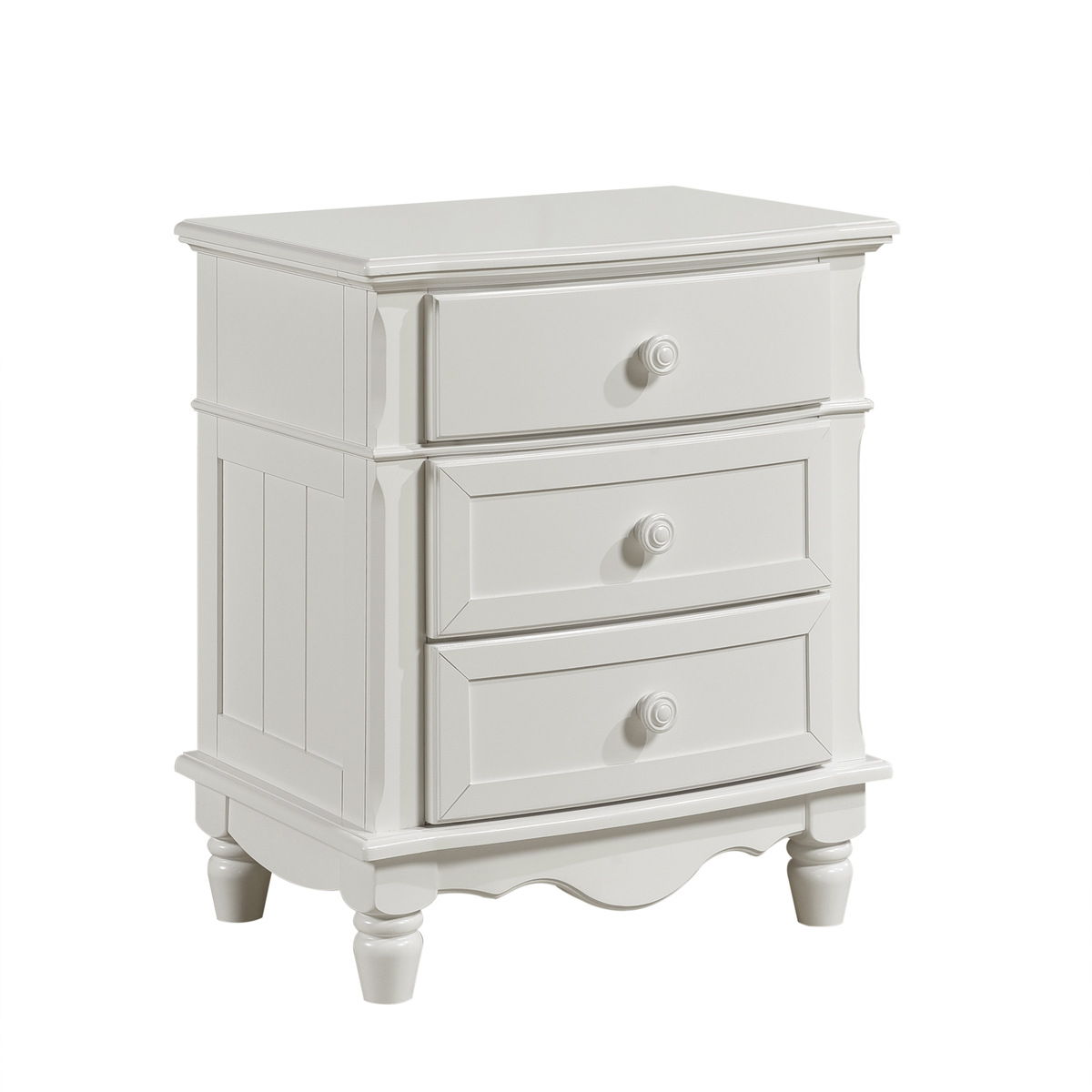 Clementine - Nightstand - White