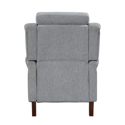 Lansing - Push Back Reclining Chair - Gray