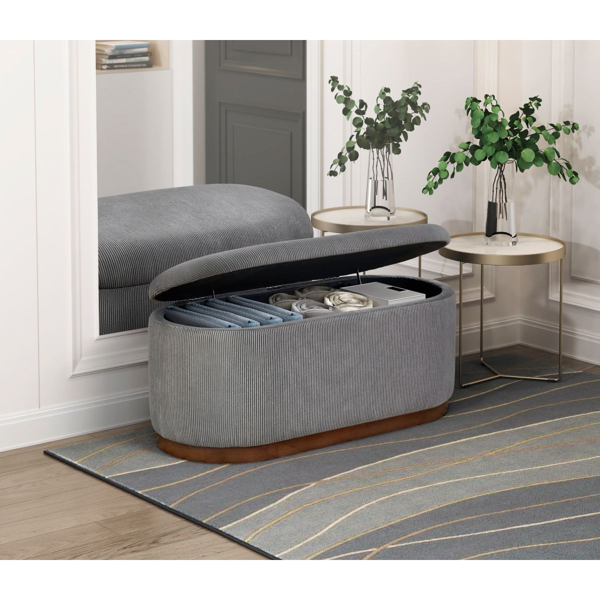 Nell - Lift Top Storage Bench