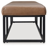 Joston - Accent Bench - Caramel