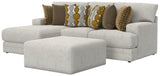 Tori - Sectional With Comfort Coil Seating, Cocktail Ottoman And Accent Pillows Included