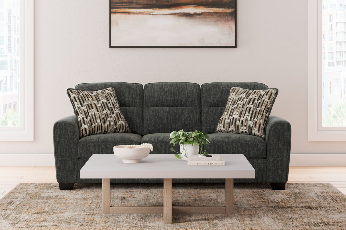 Furniture City - MS - Ashley Furniture - Lonoke Living Room - Sofa / Gunmetal - 5050438