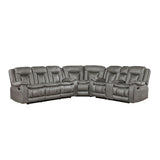 Morello - 3 Piece Manual Sofa/Loveseat/Wedge