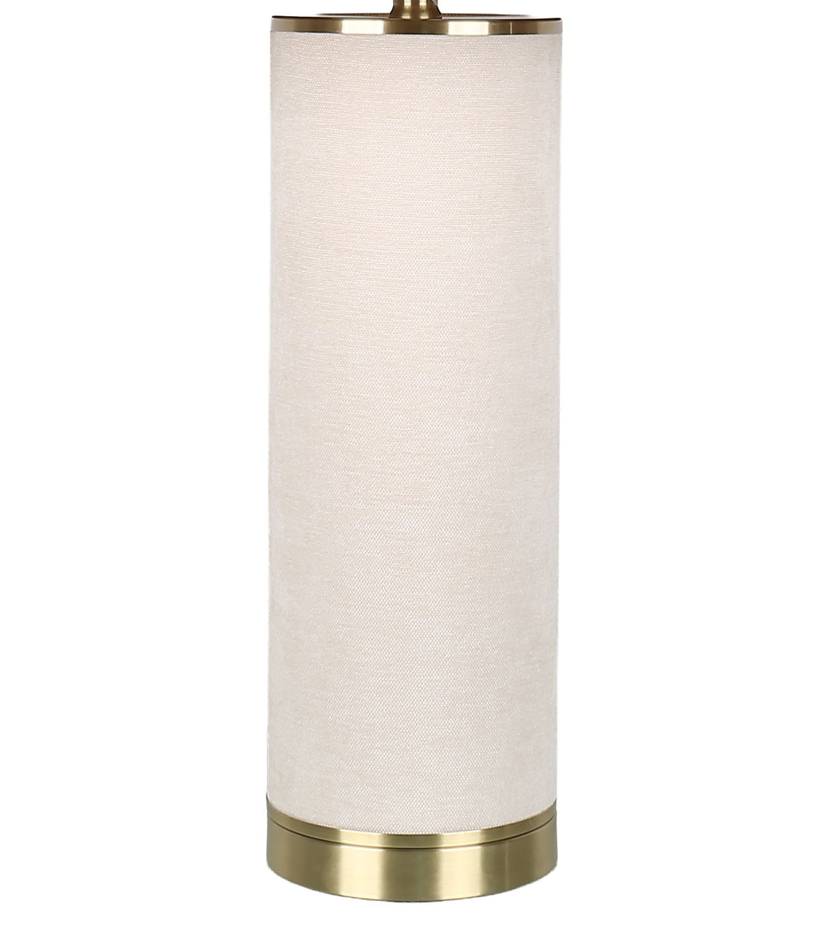 Linen Haven - 31 X 17 - Textured Linen Table Lamp (Set of 2) - Ivory Textured Linen