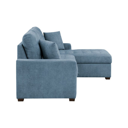 Waitsfield - Sectional With Chaise, Pull-Out Bed And Hidden Storage
