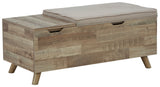 Gerdanet - Storage Bench - Beige