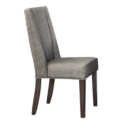 Kavanaugh - 5 Piece Dining Room Set (Table & 4 Side Chairs) - Dark Brown / Gray