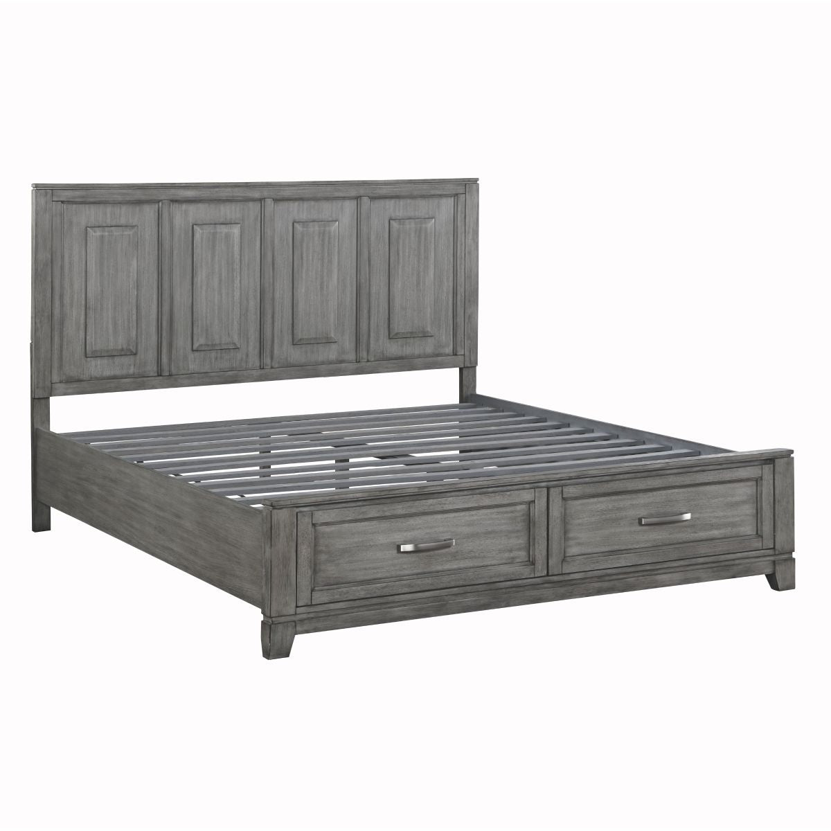 Garretson - Platform Bed With Footboard Storage