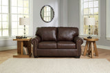 Furniture City - MS - Ashley Furniture - Colleton Living Room - Loveseat / Dark Brown - 5210735