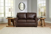 Furniture City - MS - Ashley Furniture - Colleton Living Room - Loveseat / Dark Brown - 5210735