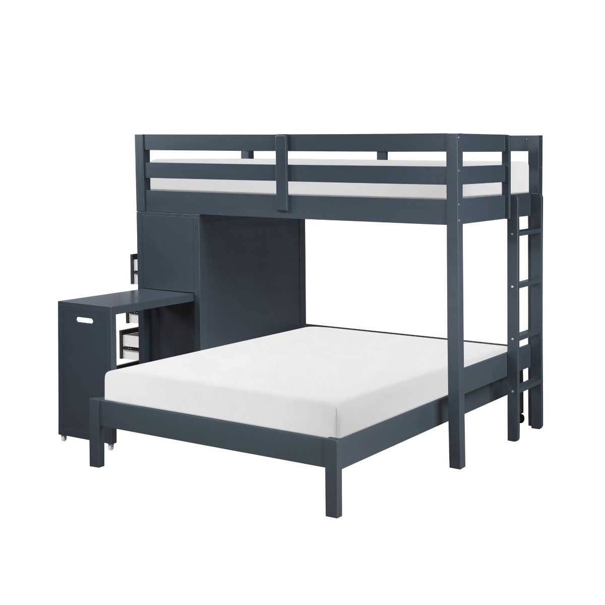 Sloane - Loft Bunk Bed With Chest And Hidden Desk