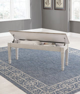 Skempton - Storage Bench - White